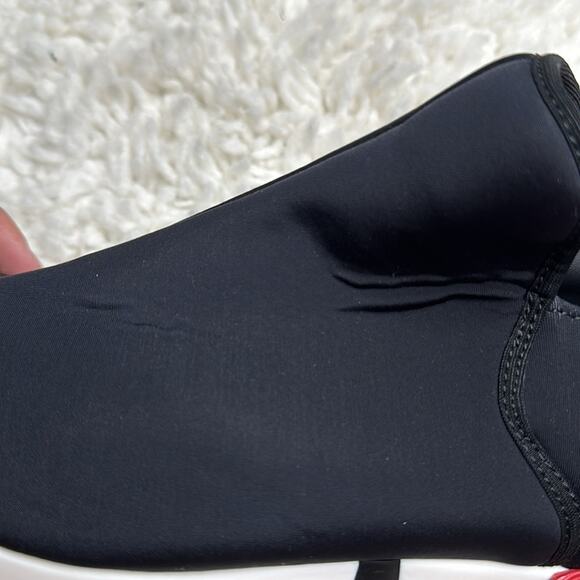 IRI WES I Black Red Low Top Sneaker Fun Trendy Chunky Pop of Color Y2K - Picture 14 of 16